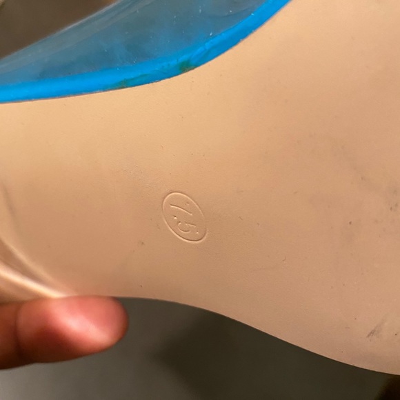 Blue/Pink Transparent Booties - Picture 5 of 5